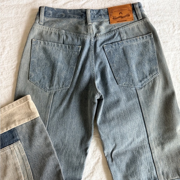 Marine Serre Gold Line Jeans - Picture 10 of 10